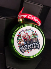 Load image into Gallery viewer, SANTA IS MY HOMIE-XMAS ORNAMENT BALL
